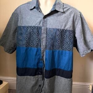 Y2k sean john blue button